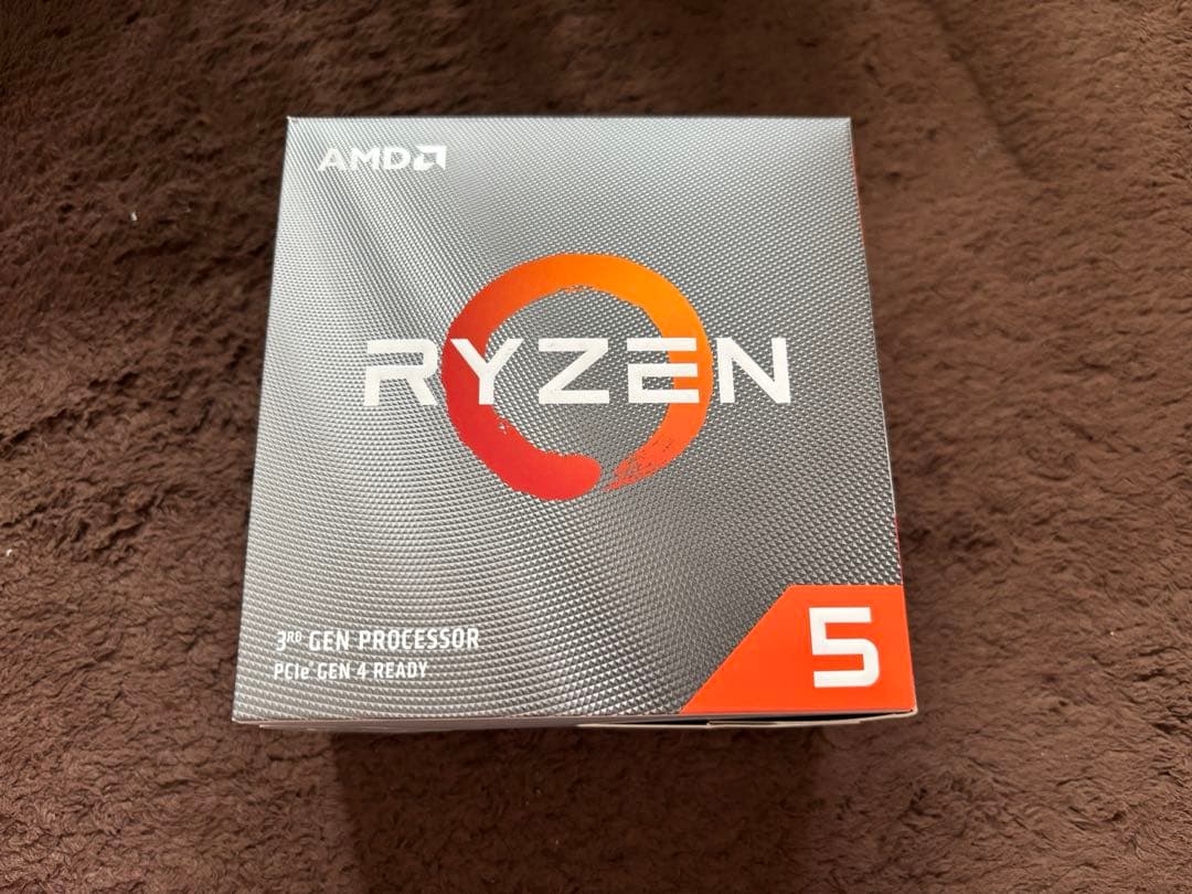 AMD Ryzen 5 3600 CPU & 新品純正クーラー付