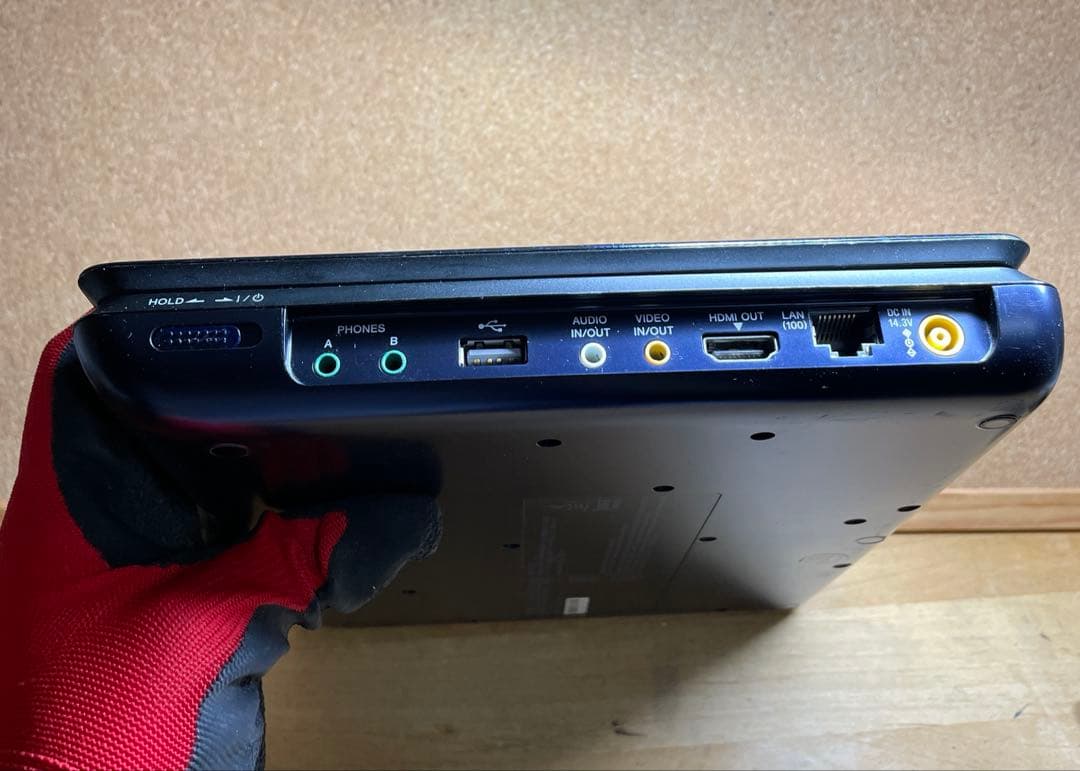 SONY 大画面ポータブルDVD・BD・Blu-ray・ブルーレイプレーヤー