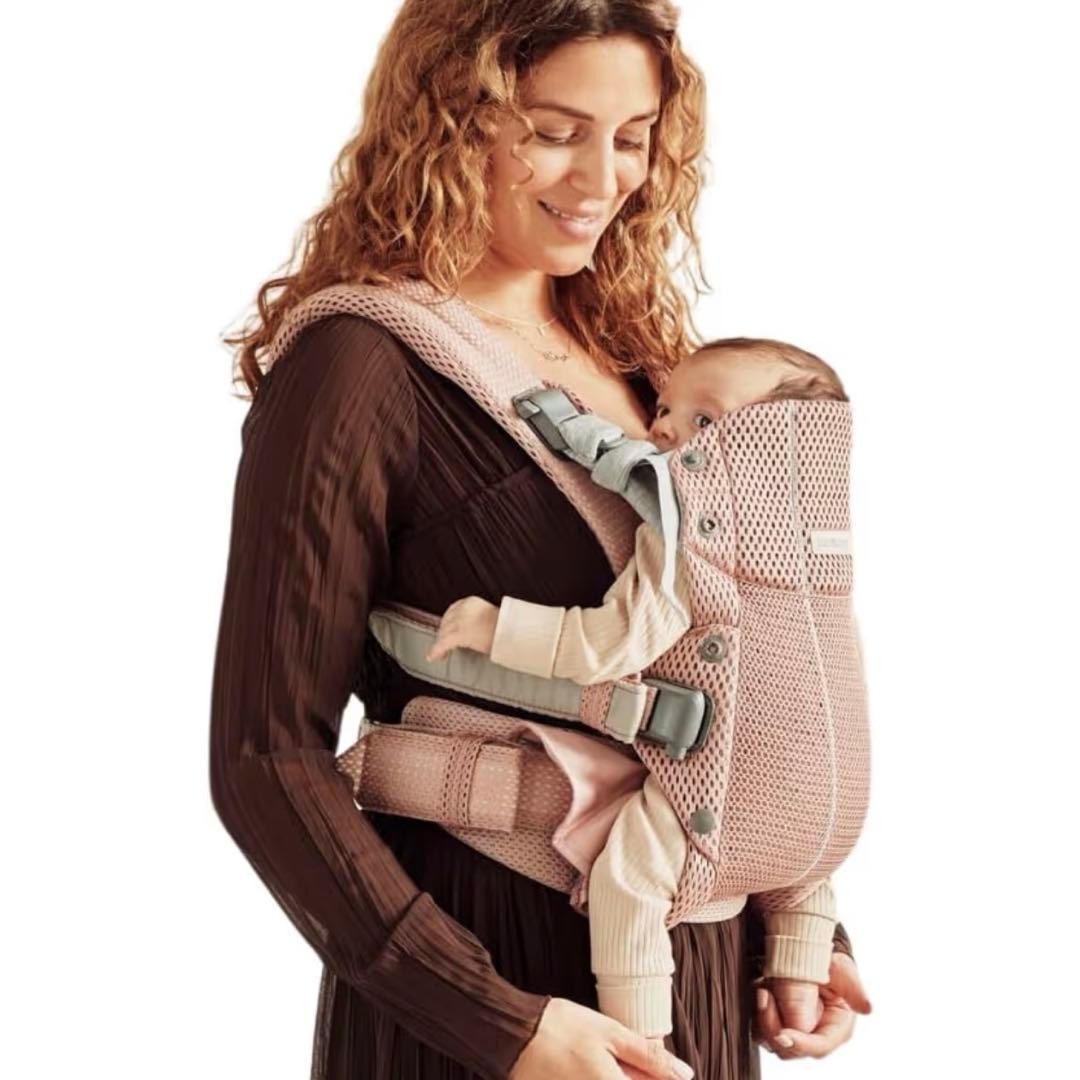 ベビービョルン HARMONY 抱っこひもピンクキャリア 最上級モデル 紐