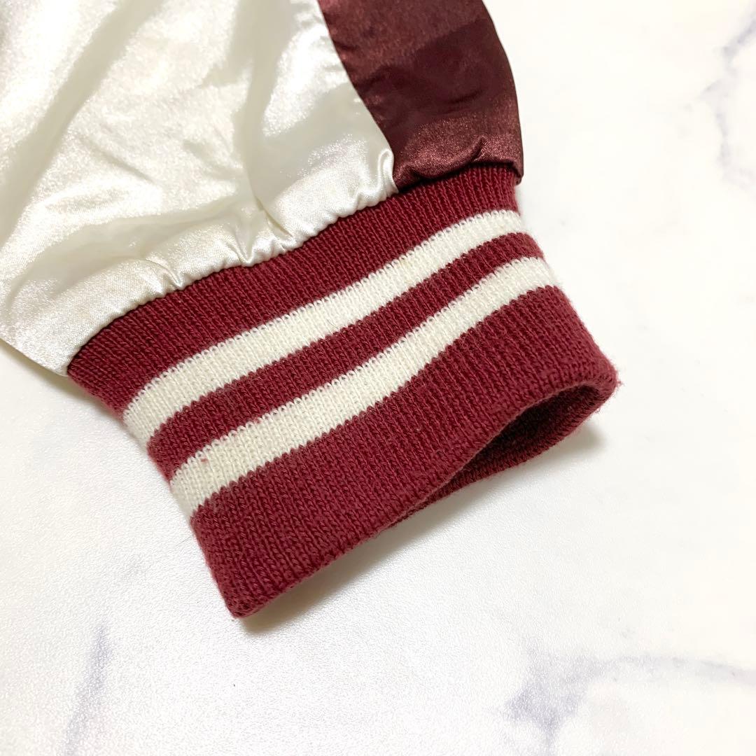 大きいサイズ⭐️星姫 ホシヒメ スカジャン 虎 タイガー 刺繍 サテン XL