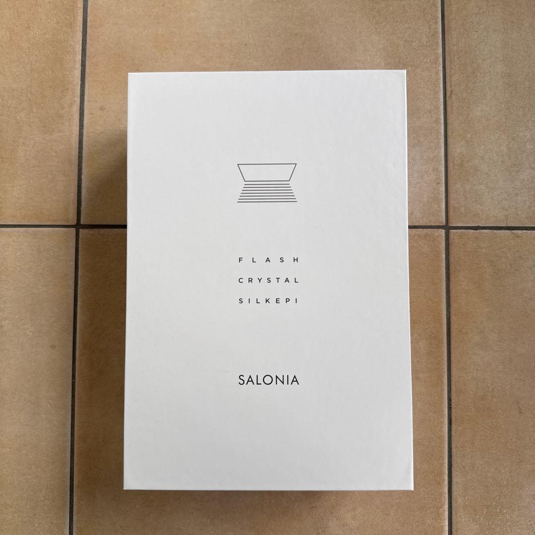 FLASH CRYSTAL SILKEPI 脱毛器 SALONIA