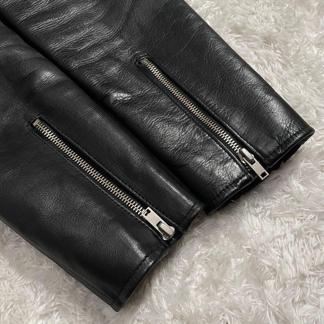 1LDK アイ ダブルライダースジャケット レザージャケット カウハイド