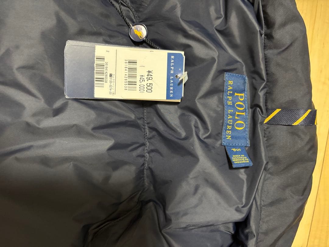 山*と様 POLO RALPH LAUREN ラルフローレン　ネイビー ダウンベ