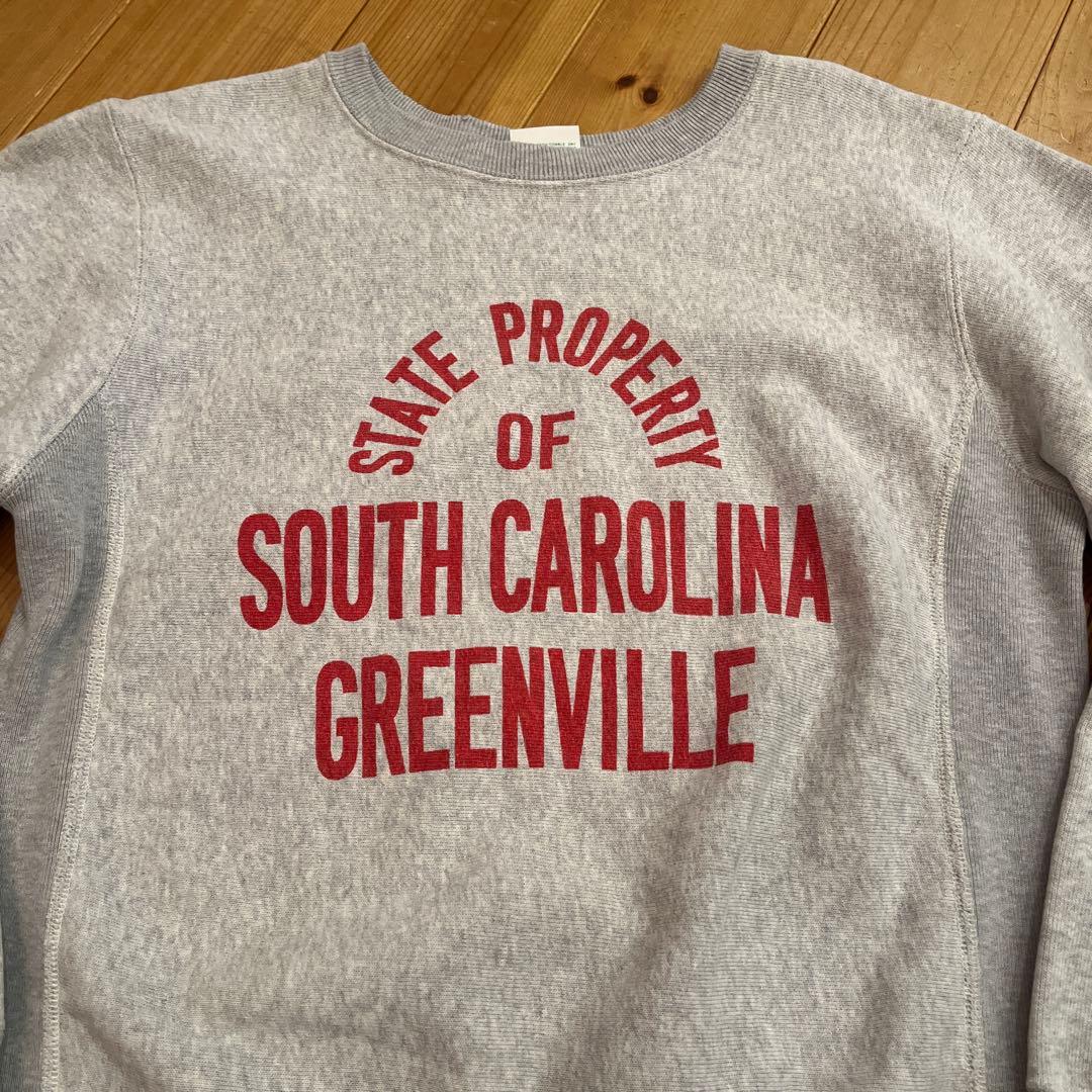 Champion リバースウィーブ　単色タグ　 70s~80s 4段 染み込み