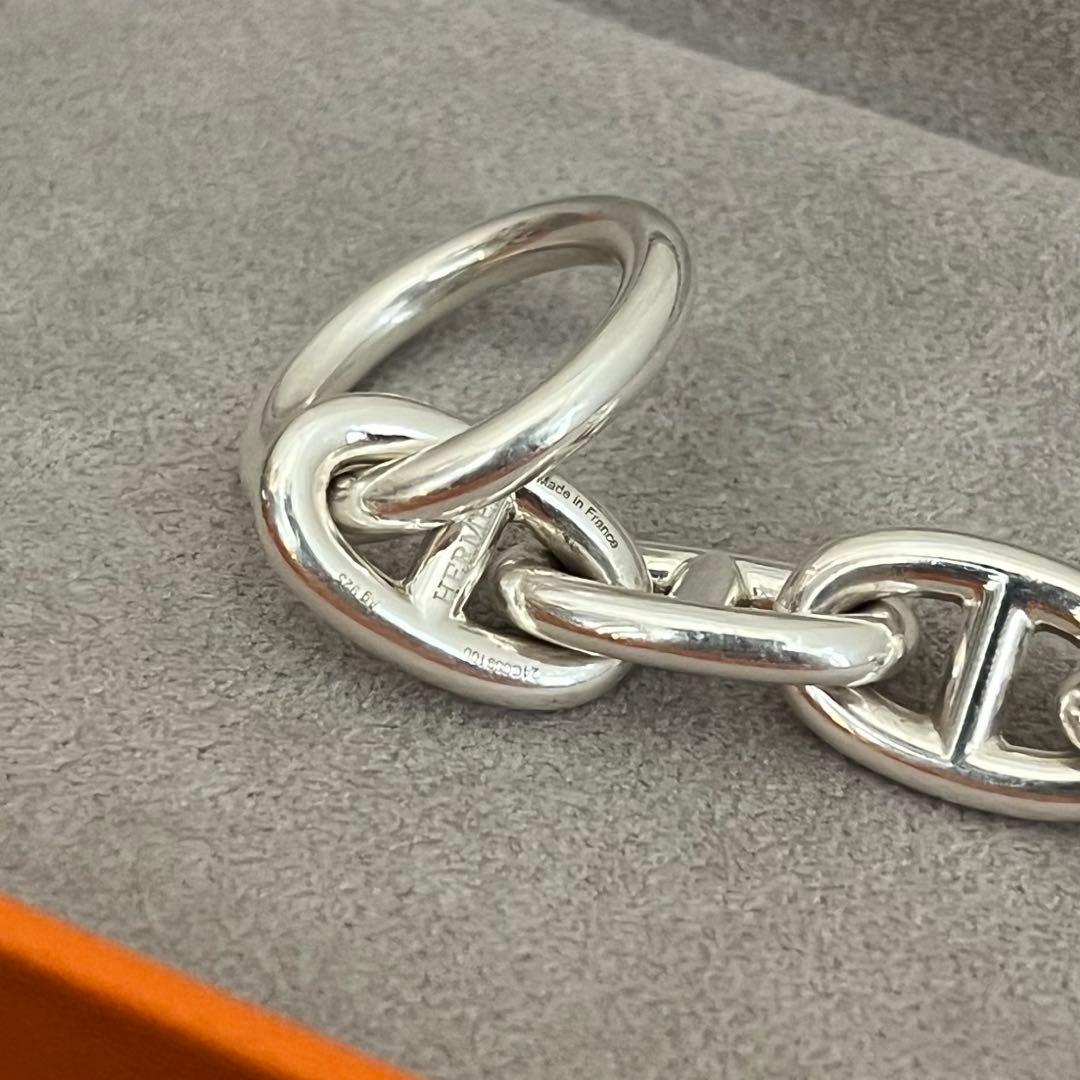 HERMÈS（エルメス） シェーヌダンクル ブレスレット MM（16コマ）
