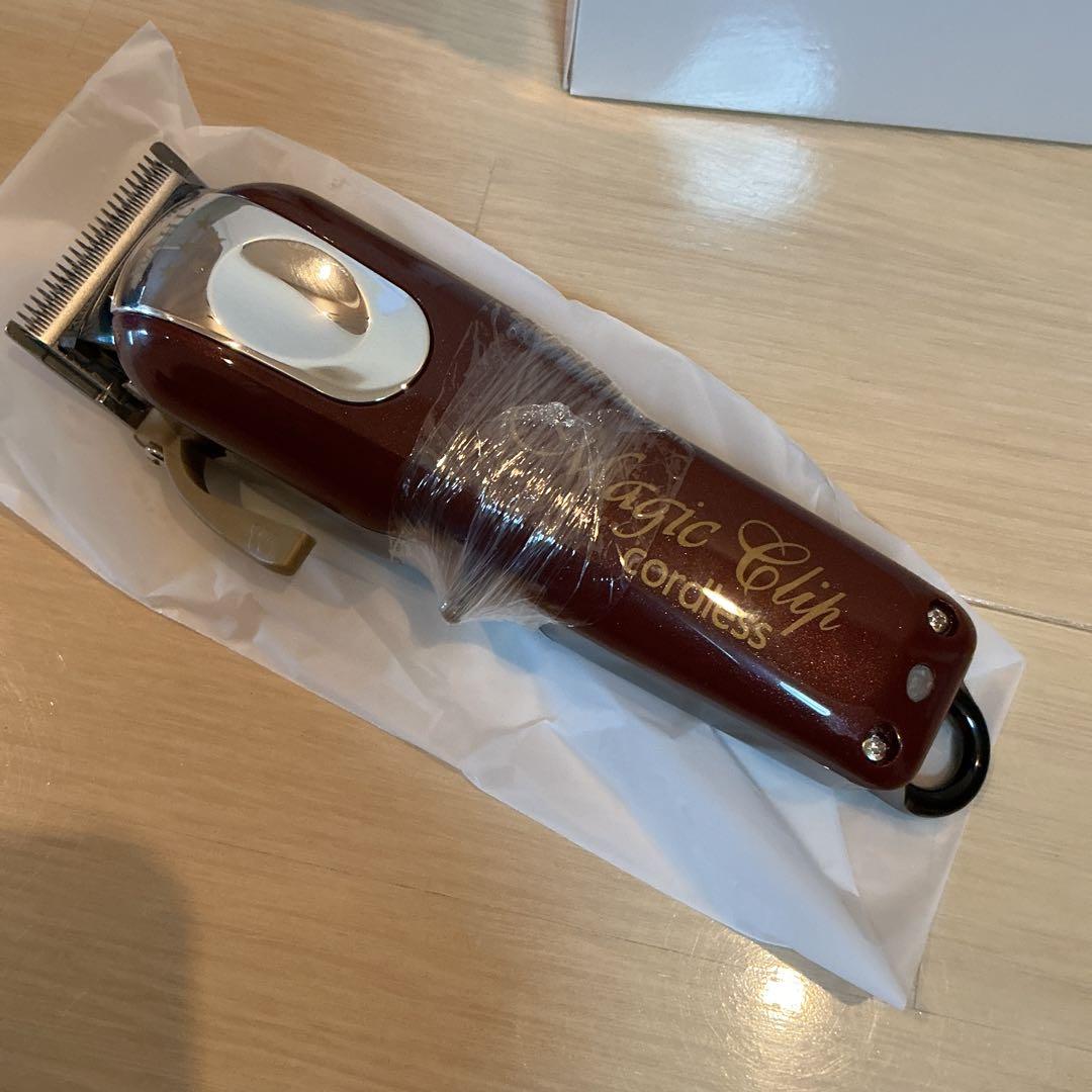 未使用Magic Clip Clip コードレス　バリカン　レッド