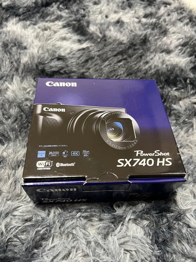 Canon PowerShot SX740 HS 本体シルバー　SDカード付き！