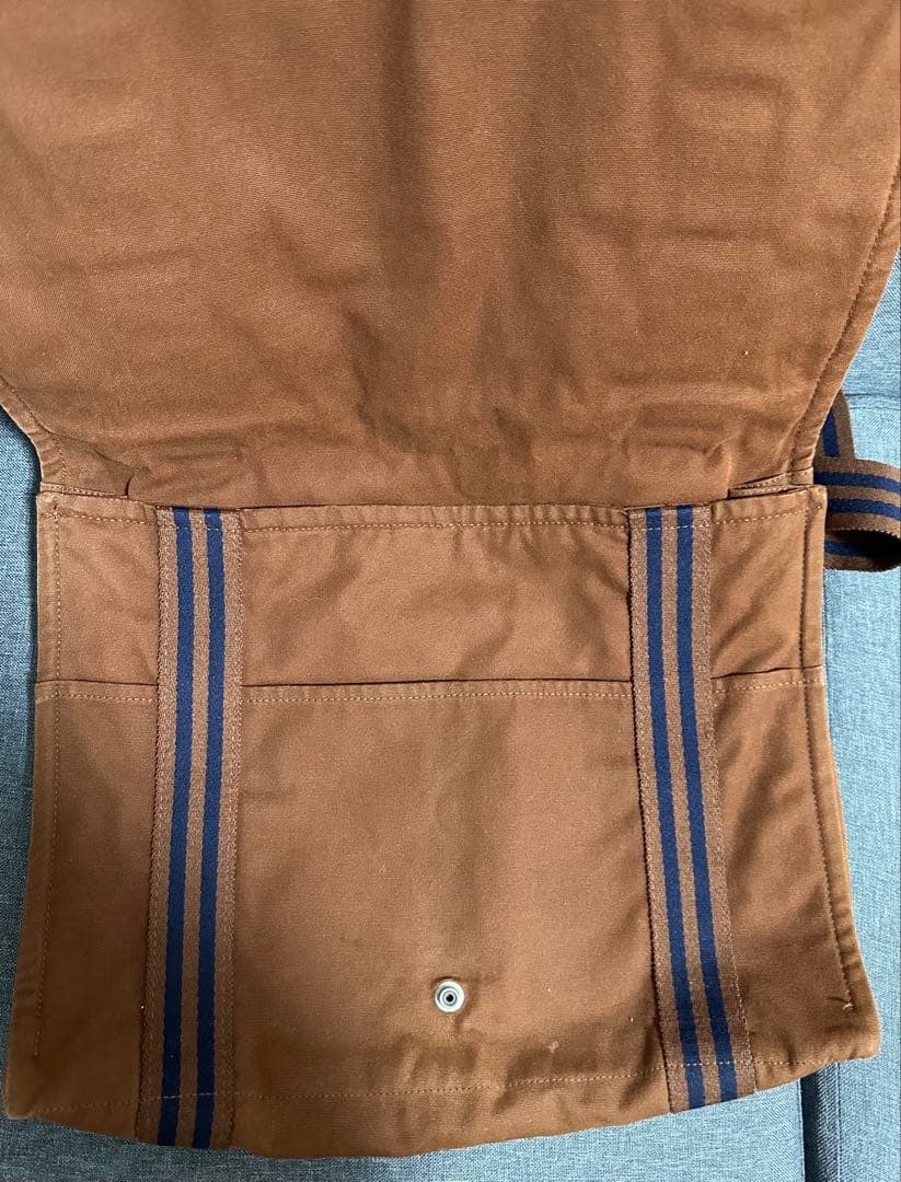 HERMES バッグ　ショルダーバッグ　布素材