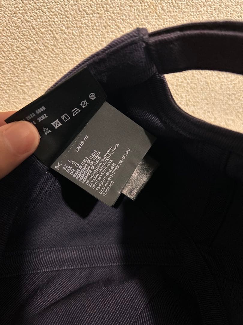 正規 完売品 Lサイズ miumiu デニム ベイスボールキャップ 美品