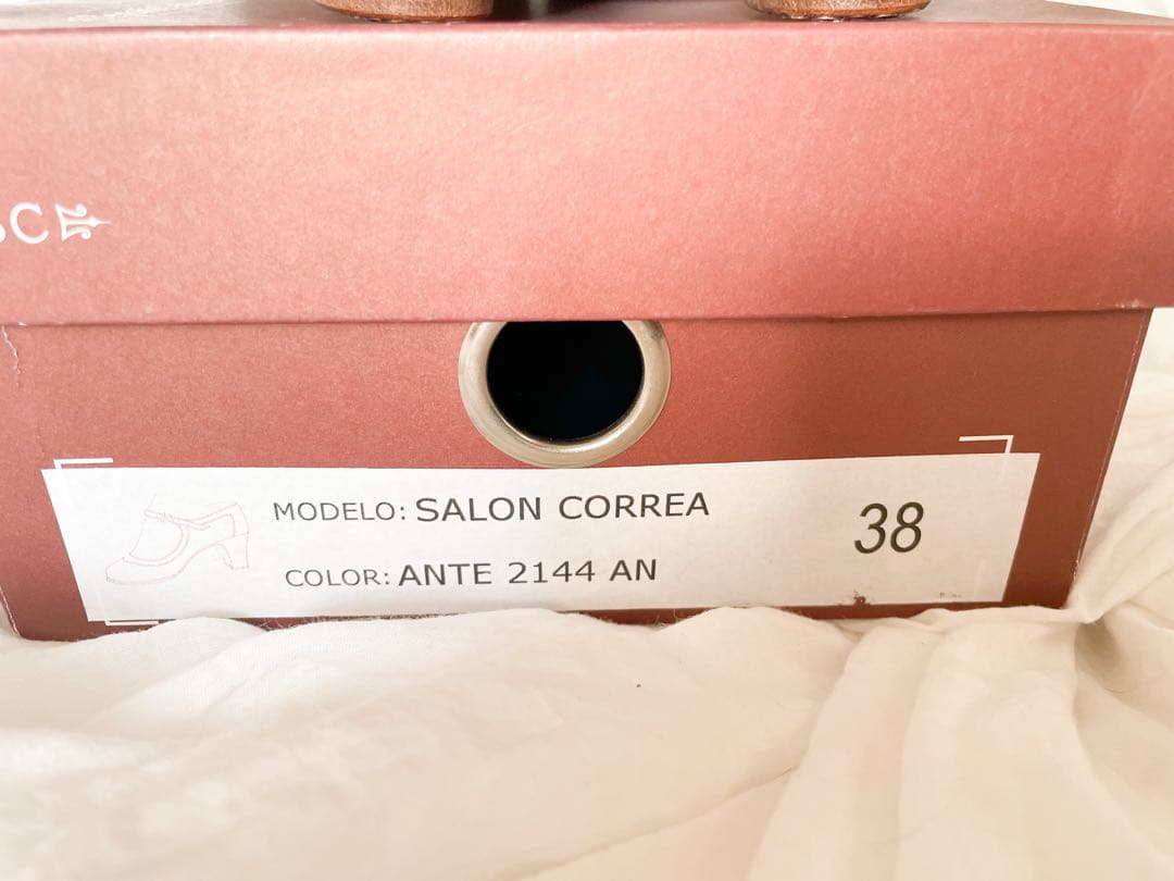 ninnaさま専用　フラメンコシューズ　ベゴーニャセルベラ　38(約24.5)