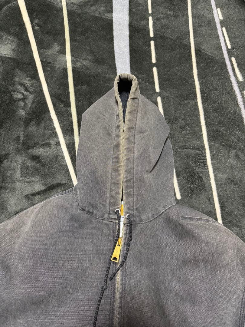 ‼️希少 90sフェード カーハート アクティブジャケットJ03ブラックUSA製