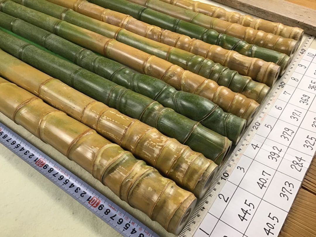 rokusan 竹笛用素材　布袋竹10本セット