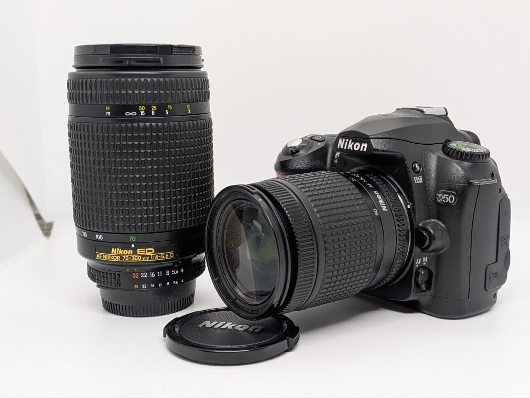 Nikon D50 ダブルズーム 28-80mm D +70-300mm ED