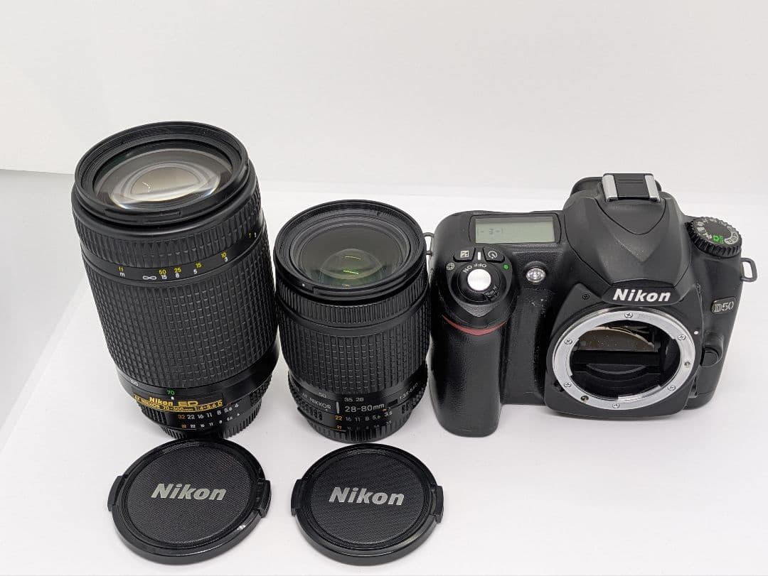 Nikon D50 ダブルズーム 28-80mm D +70-300mm ED