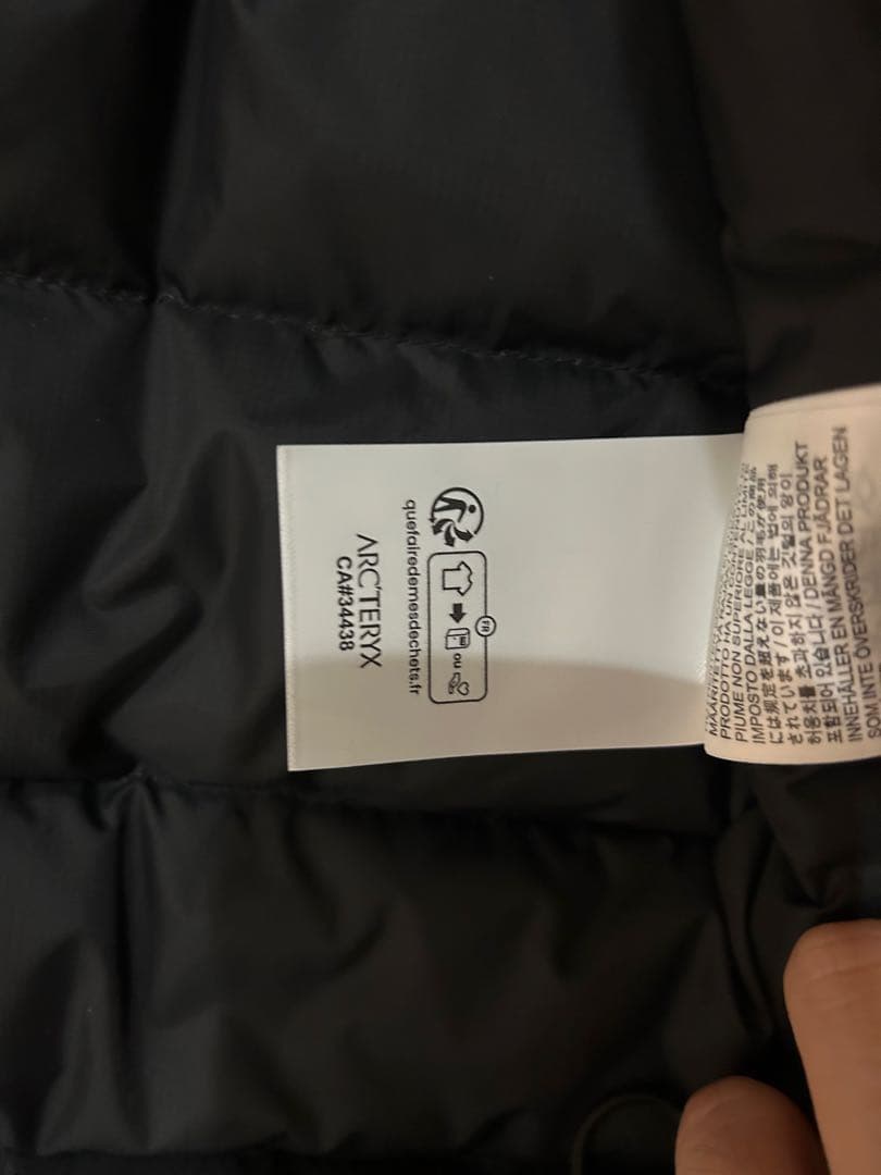 Arc'teryx Thorium Hoody M ブラック