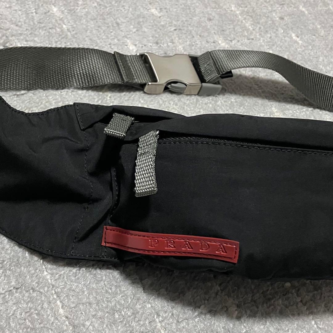 プラダスポーツ［ボディバッグ］ナイロン　斜め掛け　ウエストポーチ　y2k