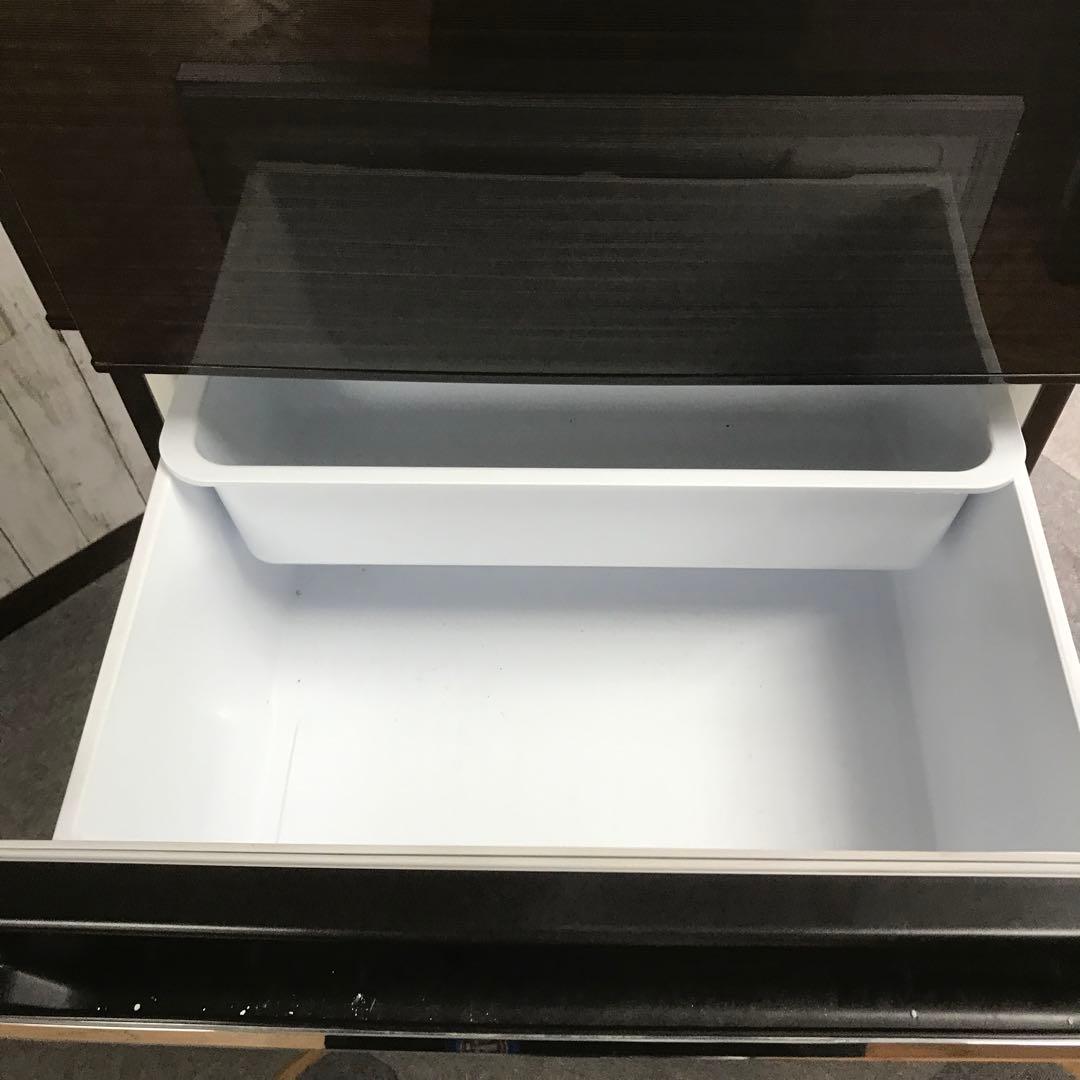 【美品】ミツビシ　ノンフロン冷凍冷蔵庫　MR-CX37A-BR1　2017年　K