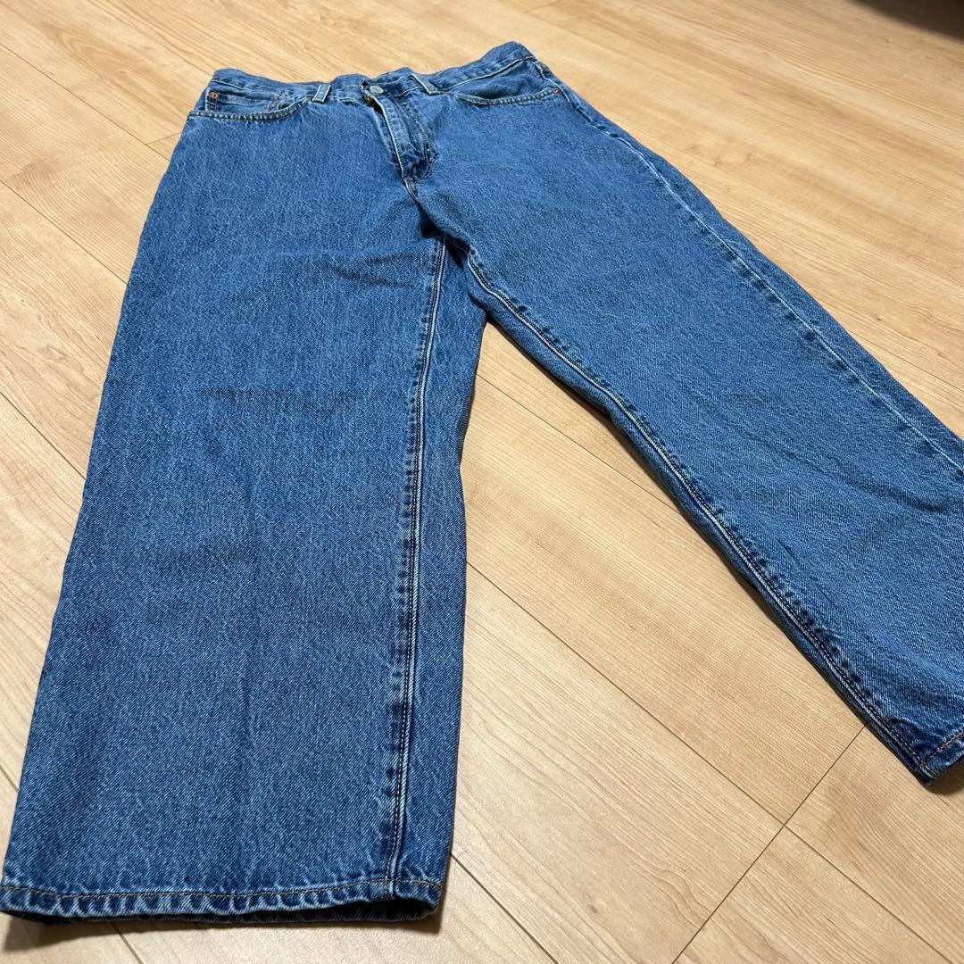 【美品】LEVI'S ／578 ／W31L30バギーミディアムインディゴ　デニム