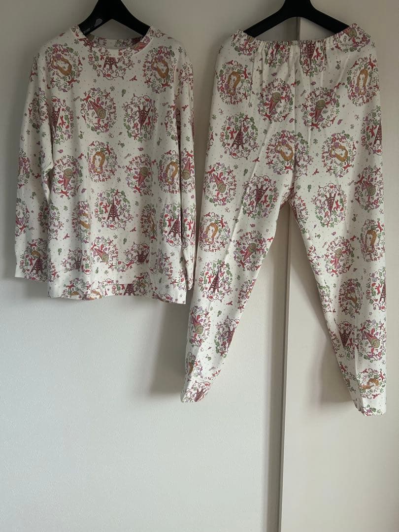 ♡ツモリチサトスリープ♡ワコール製　長袖パジャマ　ルームウェア　あったか素材 L