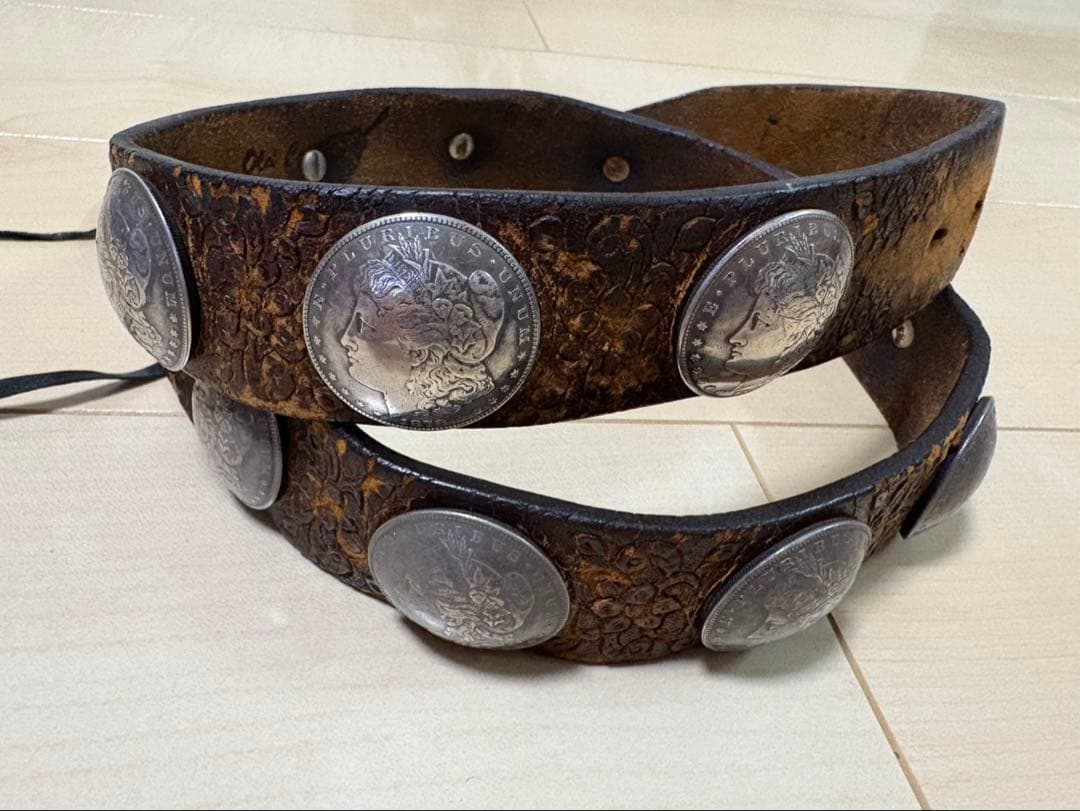 N*6様 レザー財布とコンチョベルトセット　オールドスピリタスカンパニー