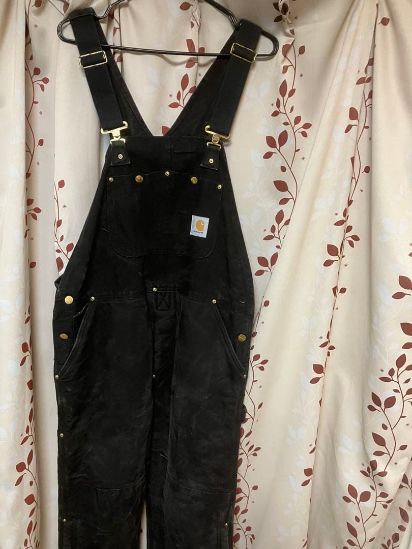 アメリカ製カーハートダブルニーオーバーオール