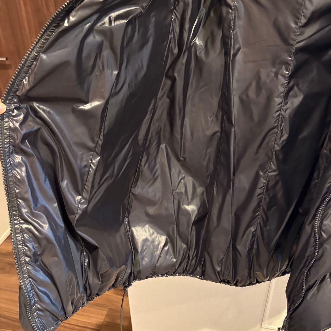 TATRAS ダウンコート ブラック ファー付き