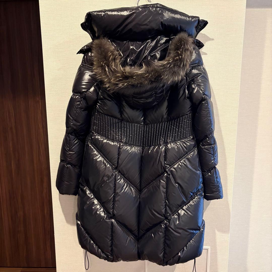 TATRAS ダウンコート ブラック ファー付き