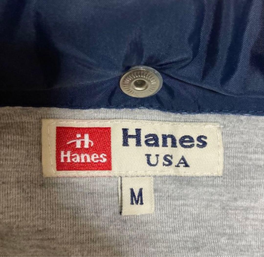 90s Hanes ヘインズ USA製 オリジナル ペイント コーチジャケット