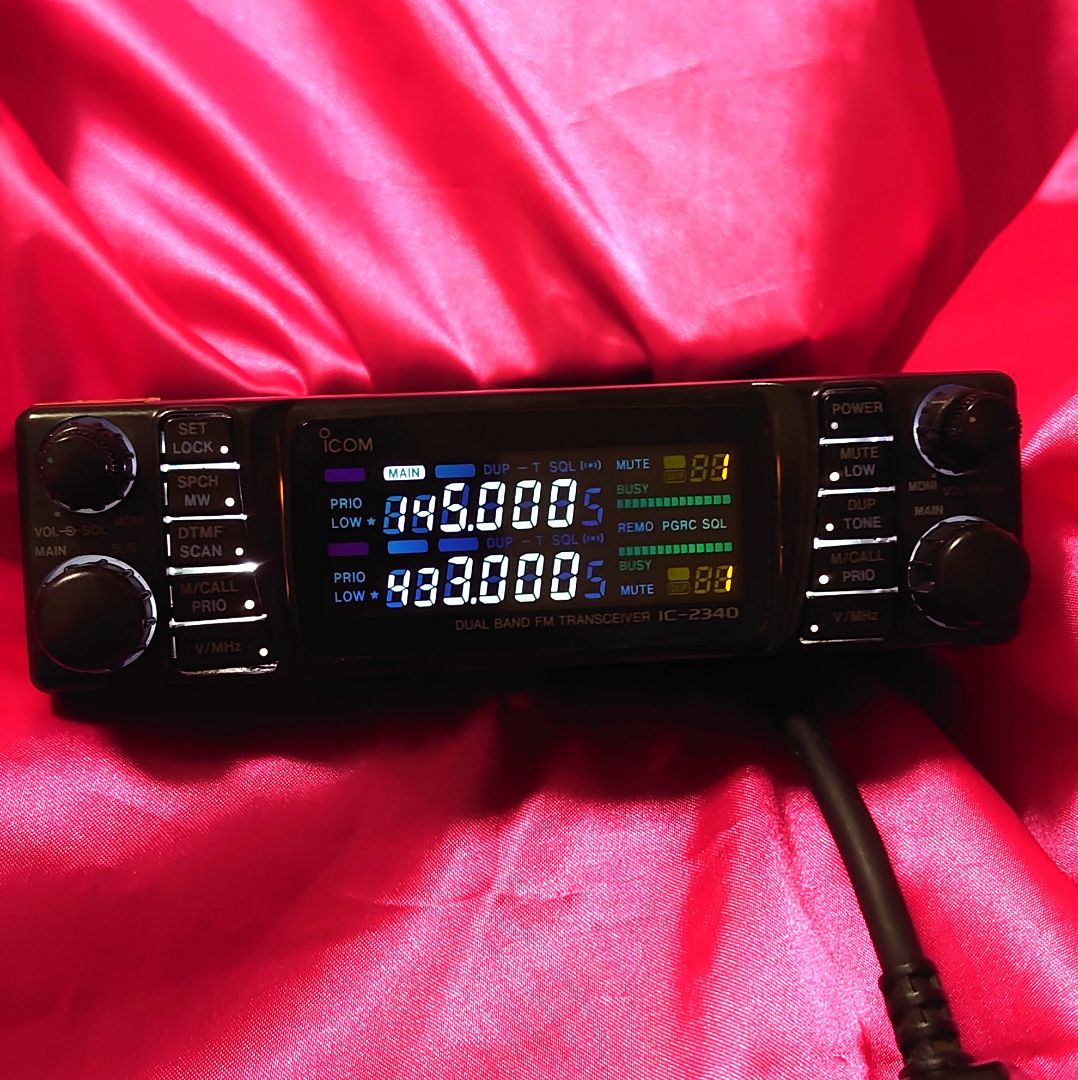 早い者勝ち‼️★ICOM IC-2340 10w機デュアルバンド★LED仕様‼️