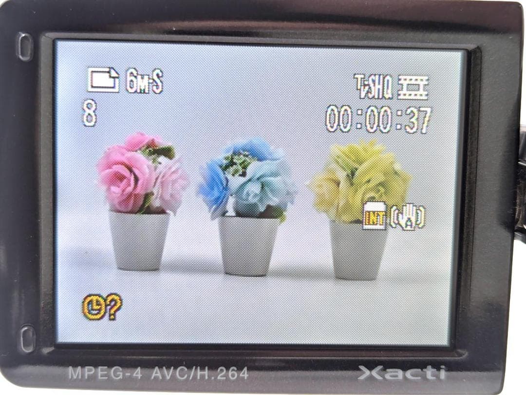 MPEG-4 ビデオカメラ SANYO Xacti ザクティ DMX-CG65