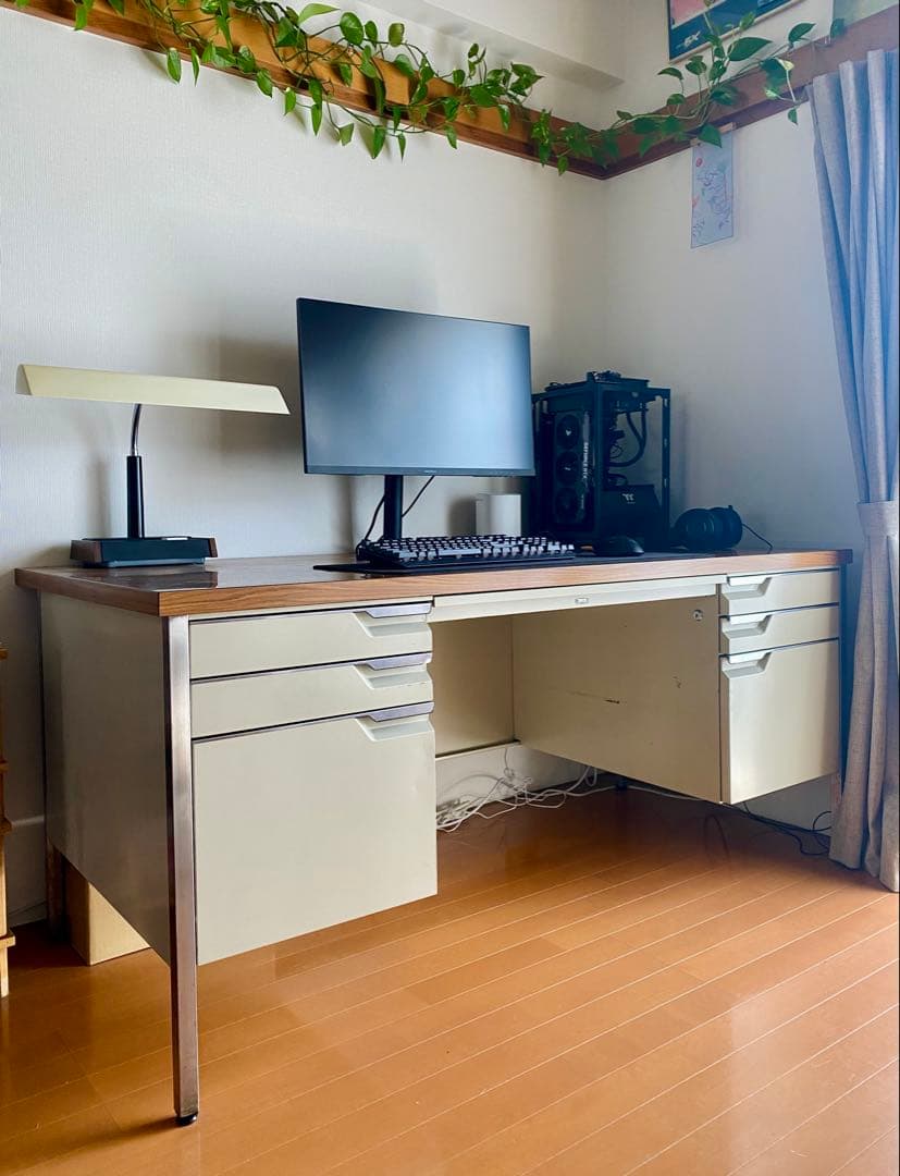 TORI - コクヨ 両袖デスク レトロヴィンテージ