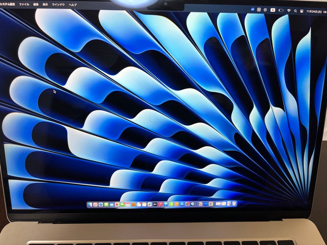 【美品】MacBookAir15インチ /M2/16GB/256GB/CARE付