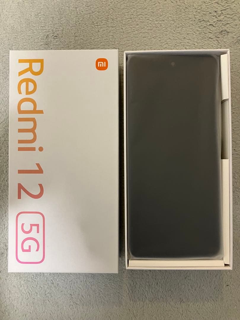 【新品未使用】Redmi12 5G Moonlight White SIMフリー