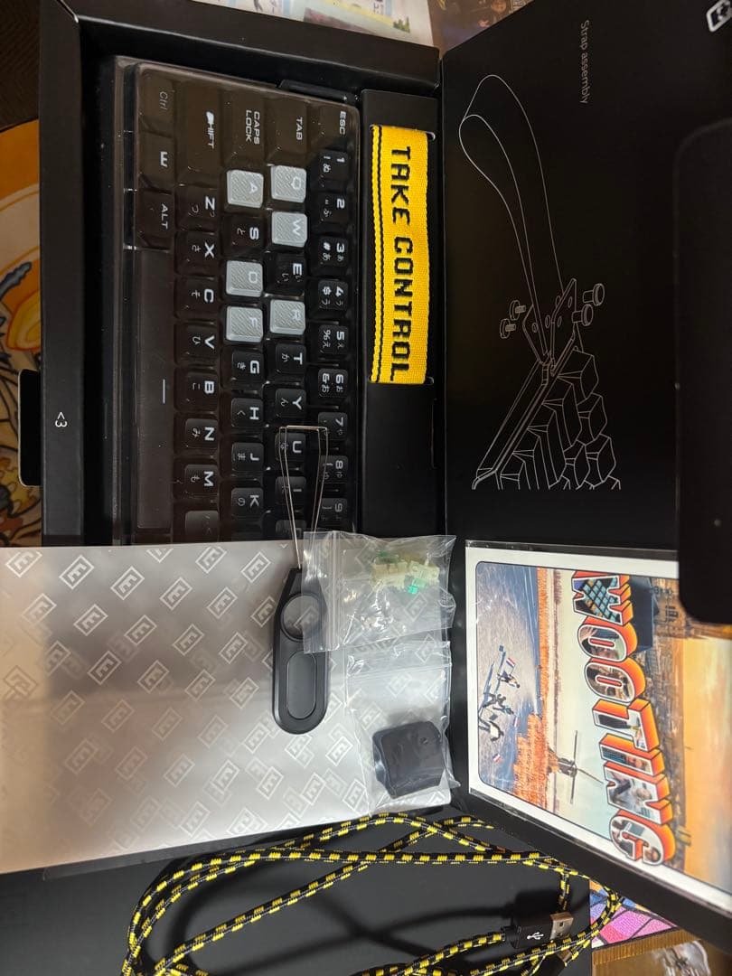 【使用歴とキーキャップ変更あり】wooting 60he