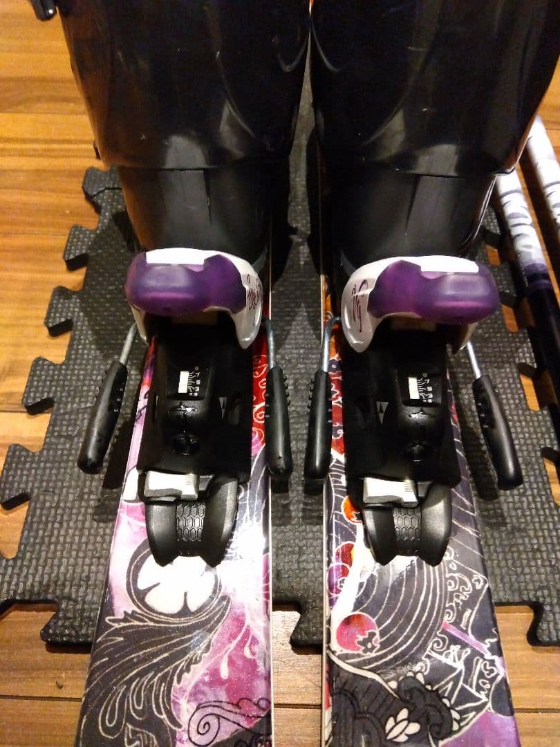珍♡個性派♡/Fischer/レディース用/スキーセット/メンテ・WAX済み✔