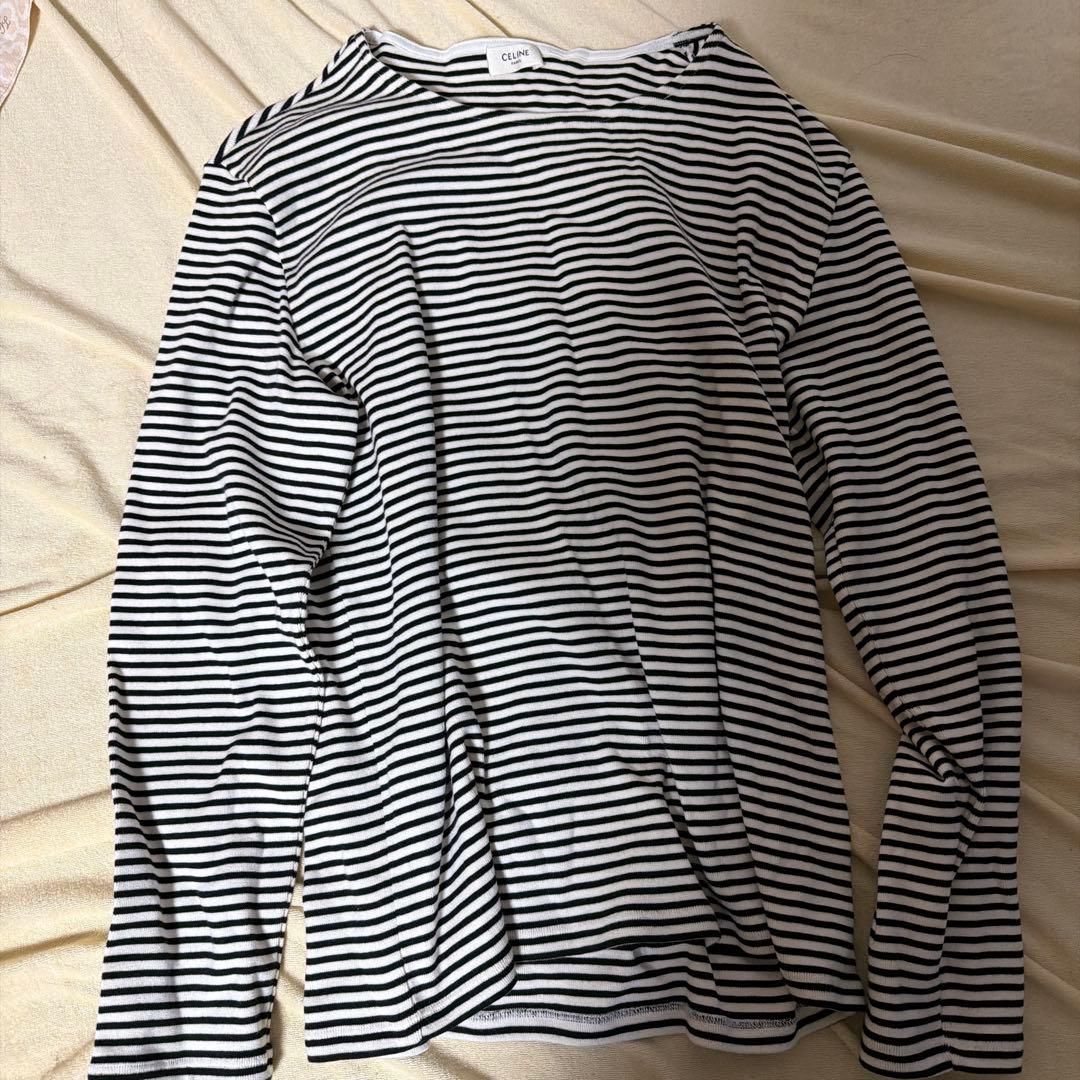 CELINE セリーヌ 2X276545F　ボーダーニット　XS