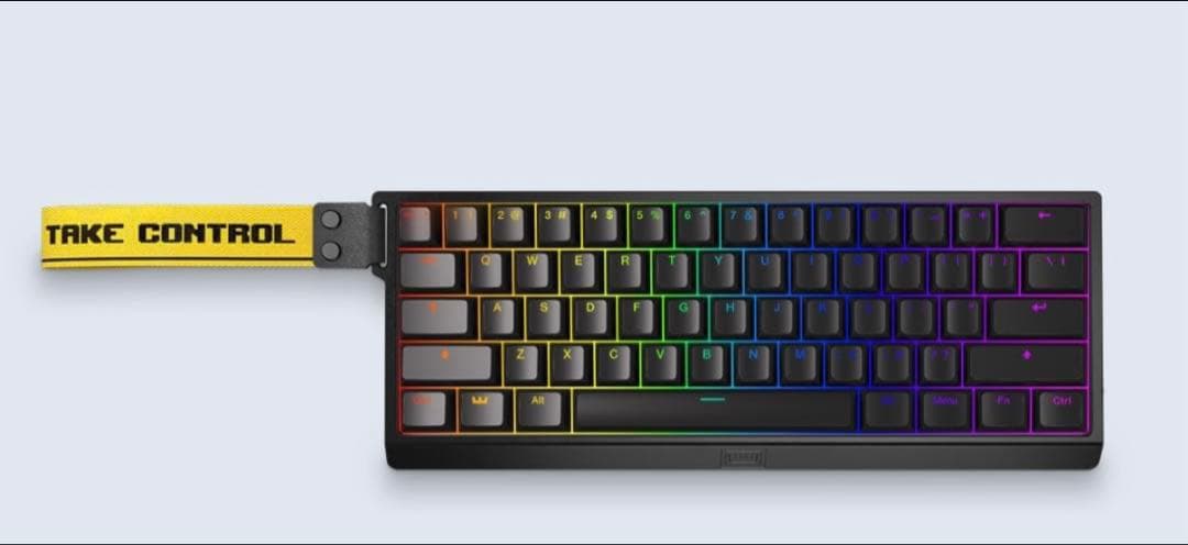 Wooting 60he　US配列 箱あり、付属品つき