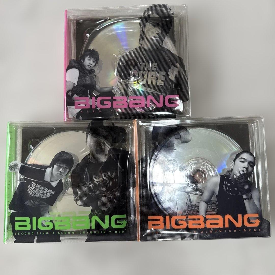 【レア】BIGBANG 1st,2nd,3rd アルバム