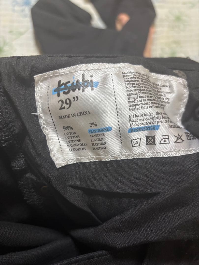 パンツ ksubi black skinny denim 29inch