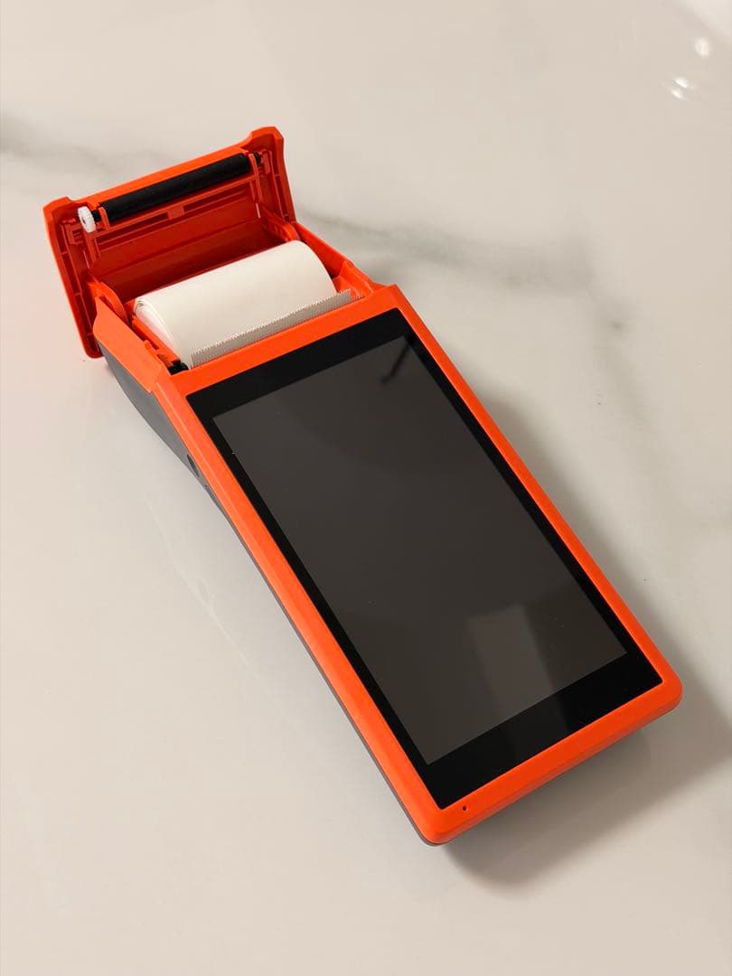 【未使用】Sunmi POS V1-818 /感熱プリンター /スタンド付