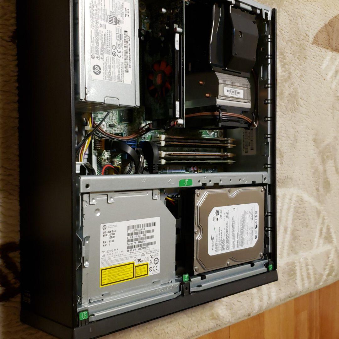 Hp製デスクトップPC第4世代corei3搭載  radeon7050搭載