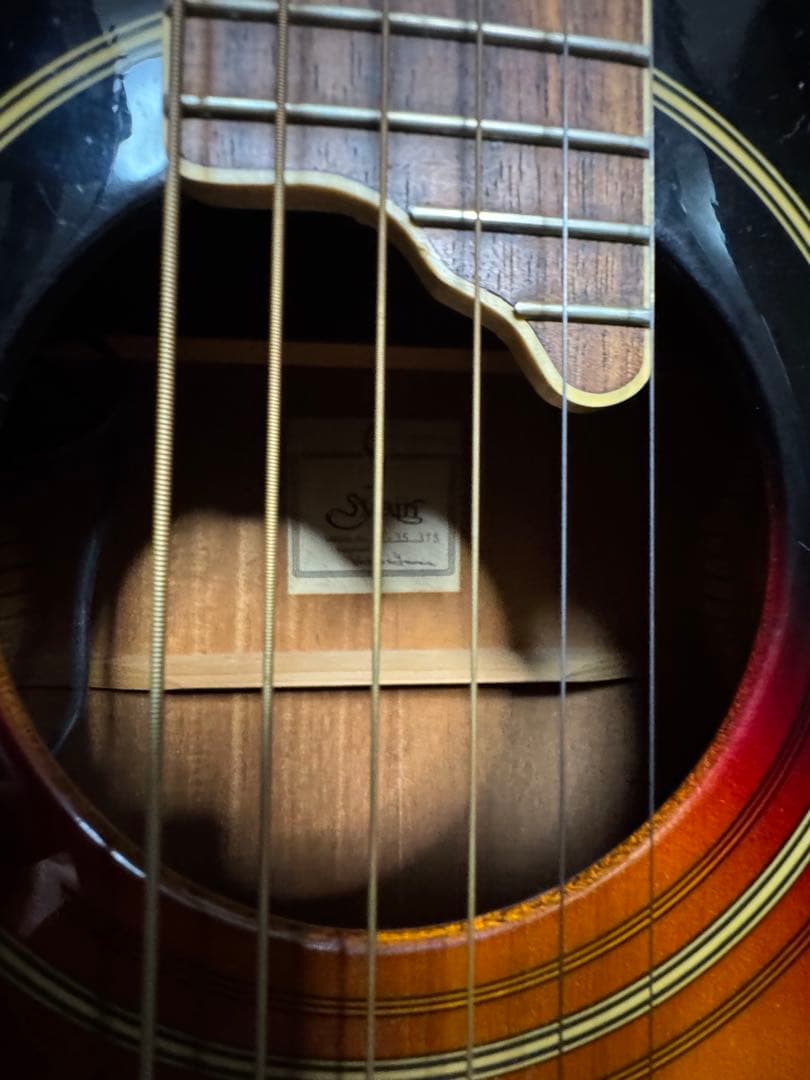 【ジャンク品】S.Yairi YF-301 サンバースト　エレアコ