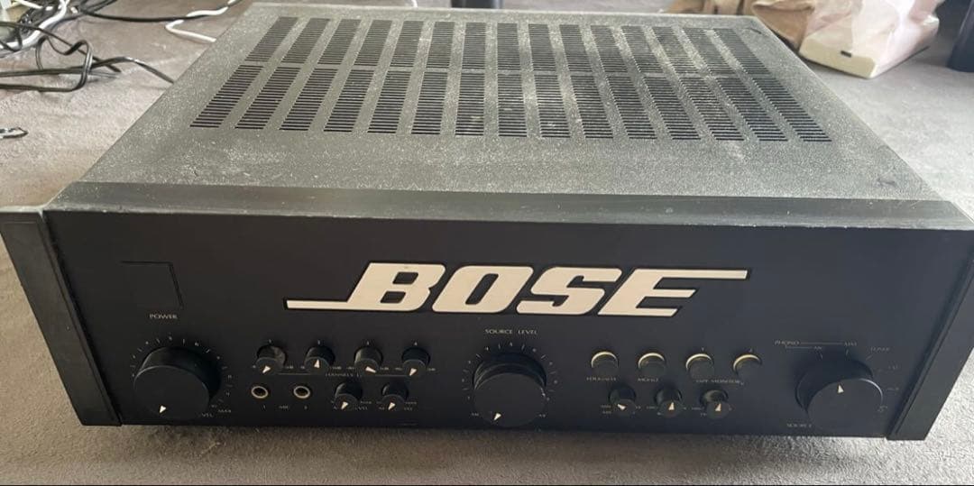 週末限定値下げ BOSE 4702-II プリメインアンプ ボーズ 通電確認実施