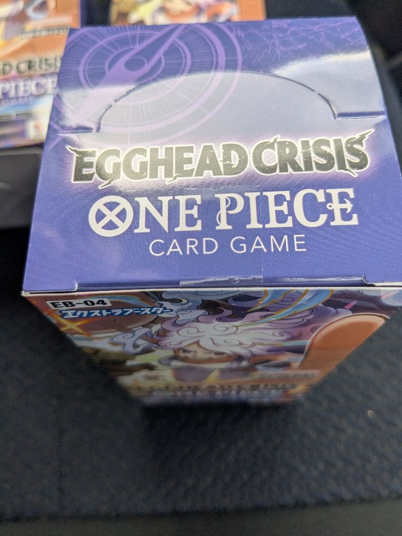 【新品未開封】4BOX　ワンピースカード　EB-04 テープ付き