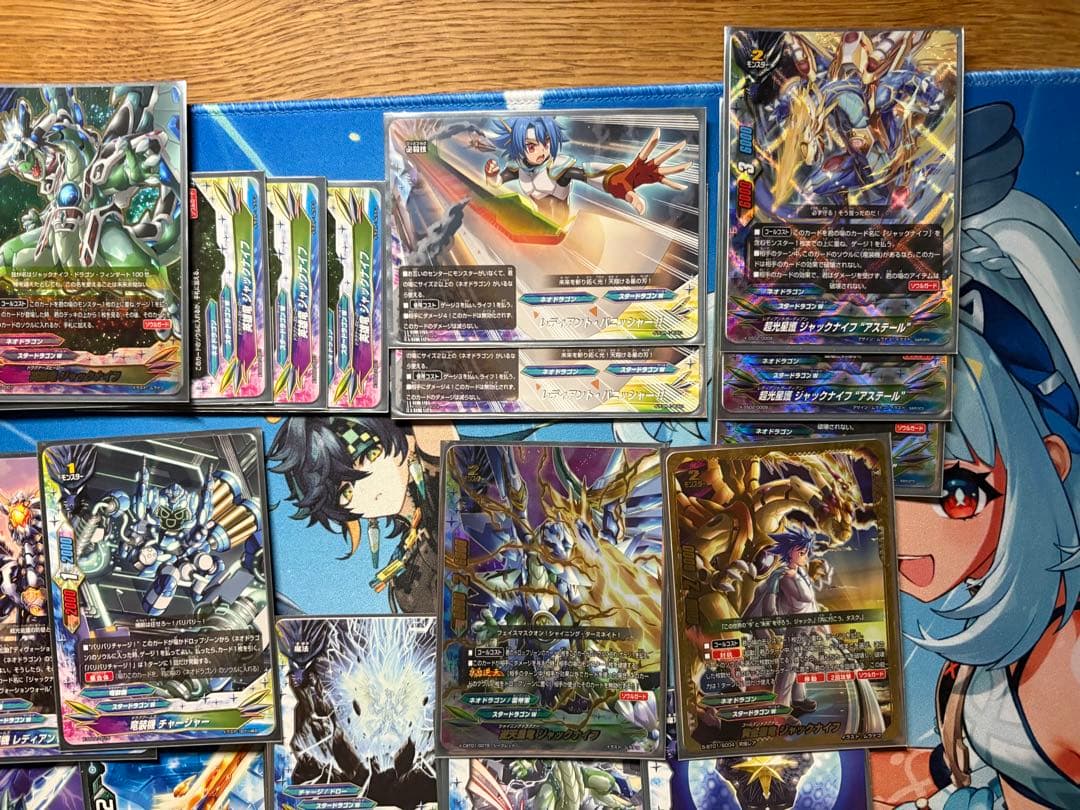 バディファイト　スタードラゴンワールド　ジャックナイフ　デッキ+パーツ　オマケ付