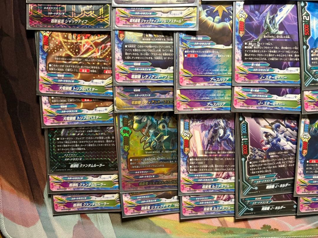 バディファイト　スタードラゴンワールド　ジャックナイフ　デッキ+パーツ　オマケ付