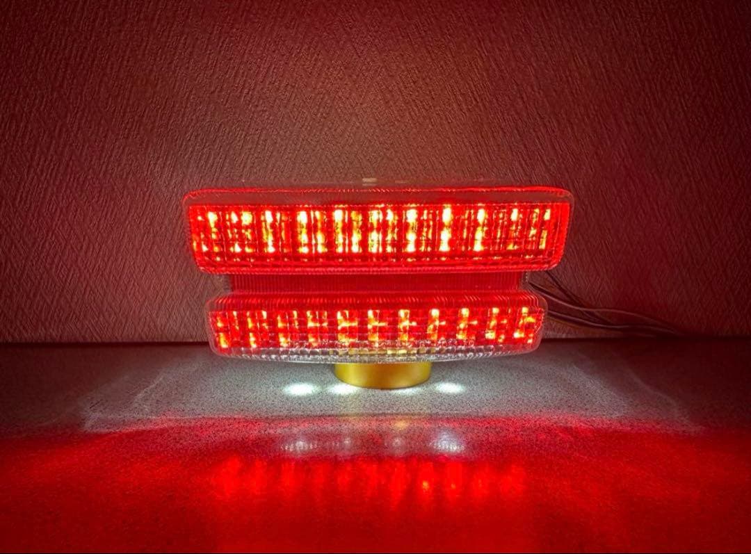 XJR400 XJR1200 4HM テールランプ LED 流星 流れる