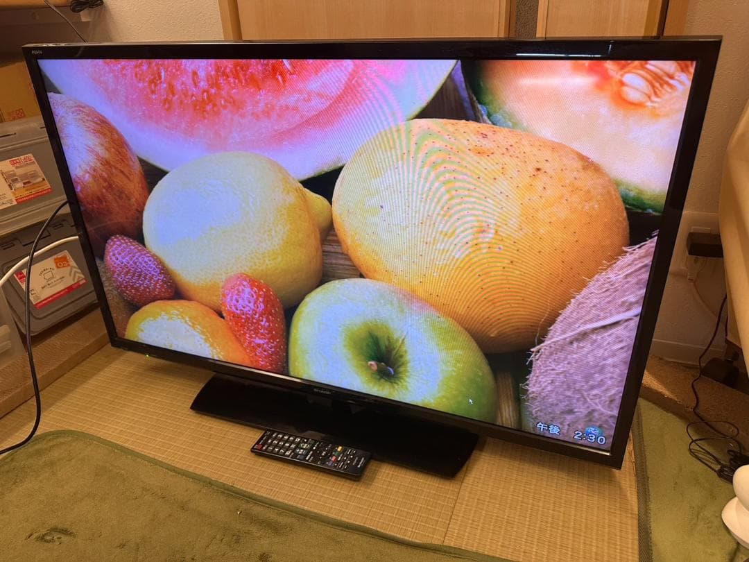 SHARP シャープ　40型　テレビ 2T-C40AE1 18年製　映り綺麗！
