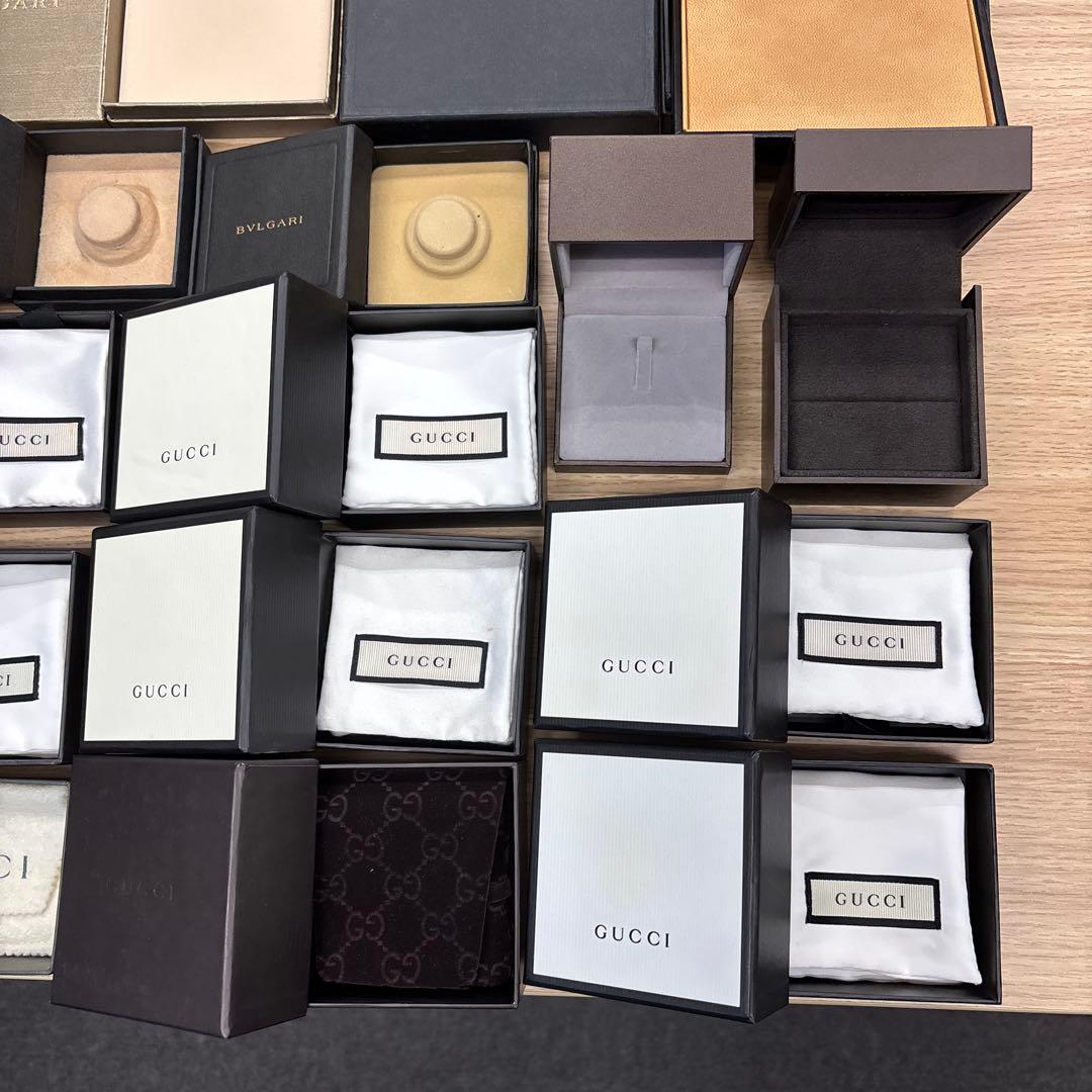 グッチ　ブルガリ　空箱GUCCI BVLGARI アクセサリーケース多数