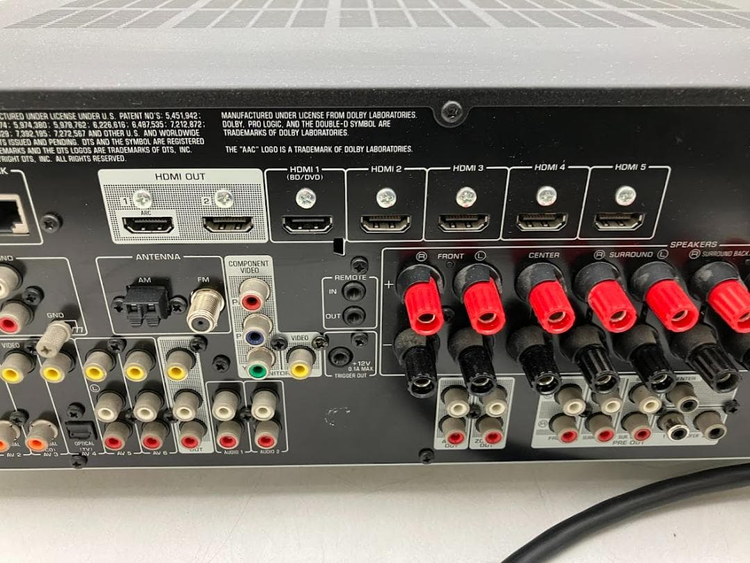 YAMAHA NATURAL SOUND 　AVレシーバー　RX-V771